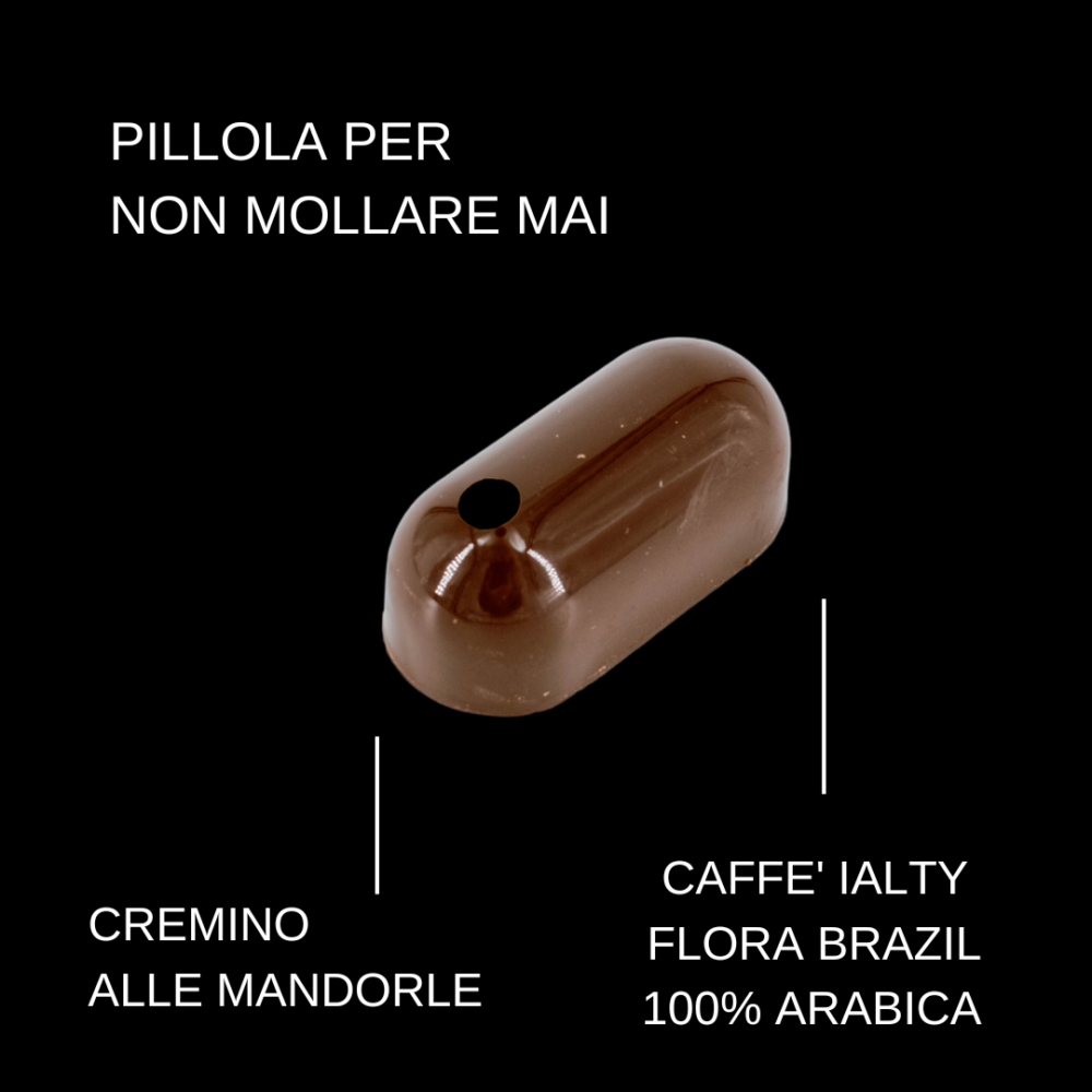 BLACK PILL TO NEVER GIVE UP | Pills | Stuffed praline - Image 4